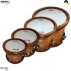 Kit de Peles Williams Density – WC1SC Filme simples coated com anel abafador 10″/12″/14″/16″