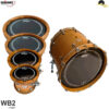 Kit de Peles Williams Target – WB2 Duplo filme Black - 10"/12"/14"/16"/20"
