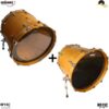 Kit de Peles Williams Clear - W1SC Filme simples com Anel abafador 22″ + WS1SC (Resposta) 22"