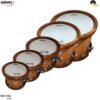 Kit de Peles Williams Density – WC1SC Filme simples coated com anel abafador 8"/10″/12″/14"/16″