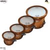 Kit de Peles Williams Density – WC1SC Filme simples coated com anel abafador 8″/10″/12″/14″