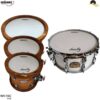 Kit de Peles Williams Density – WC1SC Filme simples coated com anel abafador 10"/12"/14"/14"
