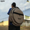 Bag Red Foot cymbals para pratos de bateria até 22" - Com 4 divisões tipo mochila