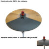 Kit de Abafadores D'Groove 9 peças 10"/12"/14"/14" + Bumbo + HH 14"(2un) + Crash 16" + Ride 22" - Image 9