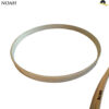 Par de Aros de madeira Noah Drums Para bumbo 22" - Acabamento natural - Image 6