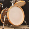 Par de Aros de madeira Noah Drums Para bumbo 22" - Acabamento natural - Image 2