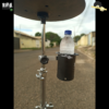 Suporte/Porta bebidas Tribal Percussion para estantes e máquina de chimbal