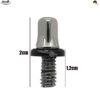 Parafuso de afinação para Bateria automático/Pedal/Cardã/Etc - Torelli TA070 6Un. 7/32 x 1,2cm(curto) - Image 3