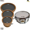 Kit de Peles Williams Density - WCB2 Duplo filme Coated BLACK 10"/12"/14" com Density WC2 14″