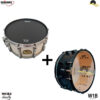 Kit de Peles Williams Density - WCB2 Duplo filme Coated BLACK 13″ Batedeira + W1B 13″ Resposta