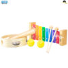Kit Bandinha Rítmica com 4 Instrumentos para Musicalização Infantil - Turbinho BR-4A - Image 5