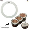 Kit de Anéis Abafador/Controlador Para Tom/Caixa 10"/12"/14"/14" - Williams Muffle Zero Rings - Image 2