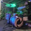 Estante Girafa para Prato de bateria - VISÃO PPB-G Black em pintura eletrostática
