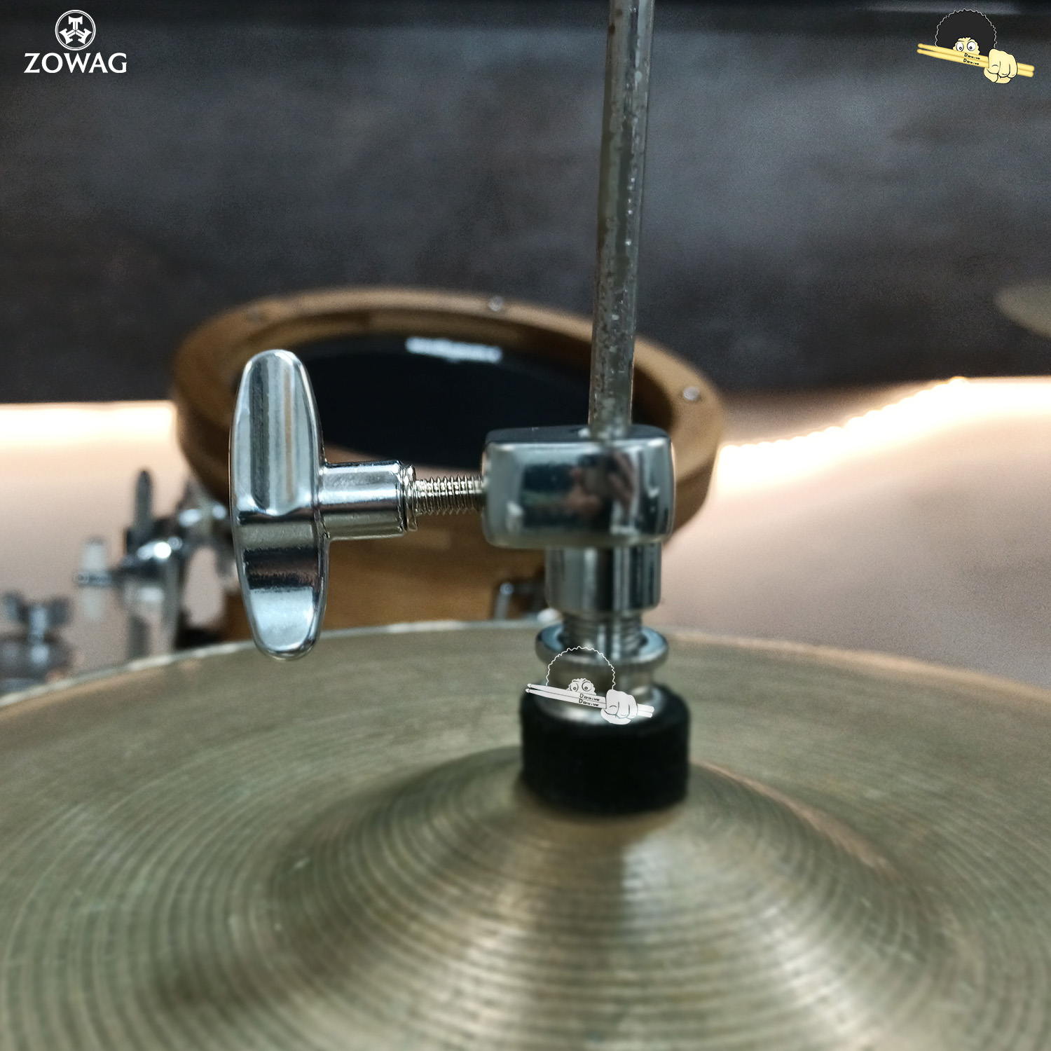 Presilha de Hi hat (Chimbal) Zowag HHC700 - Modelo Profissional