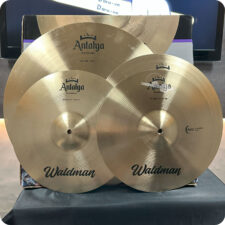 Kit de Pratos Waldman Antalya Liga B20 Com Sonoridade Penetrante e Brilhante (14"/14"/16"/20" + Bag) - Image 2