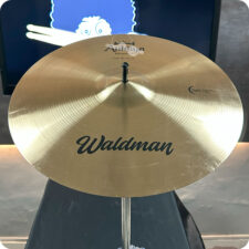 Prato de Ataque (Crash) 18″ Waldman Antalya Liga B20 Com Sonoridade Penetrante e Brilhante
