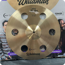 Prato Crash Ozone 16″ Waldman Antalya Liga B20 Com Sonoridade Explosiva Trash Crash - Image 2