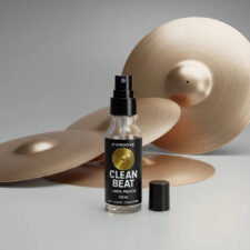 Limpador e Polidor De Pratos D’Groove Clean Beat - Brilho Profissional Com Ação Instantânea