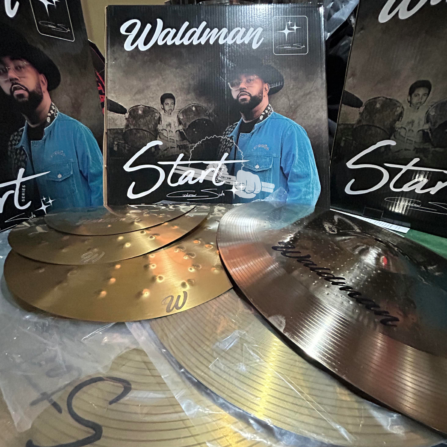 Prato de Ataque (Crash) 19″ Waldman CS Start Signature Cleverson