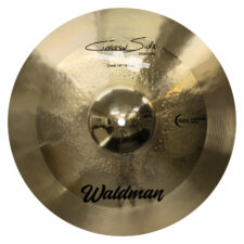 Prato de Ataque (Crash) 19″ Waldman CS Start Signature Cleverson Silva Em Liga B20 Com Martelamento a mão