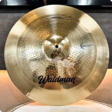 Prato de Ataque (Crash) 18″ Waldman CS Start Signature Cleverson Silva Em Liga B20 Com Martelamento a mão